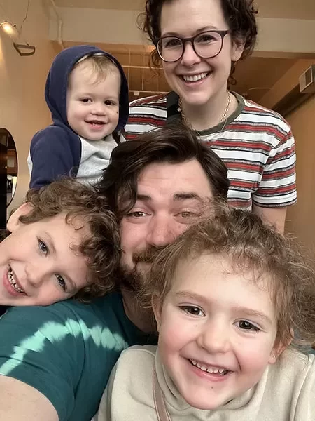 Agency Recruiter of the Freedom Financial - "Emily Ferrin" with her family