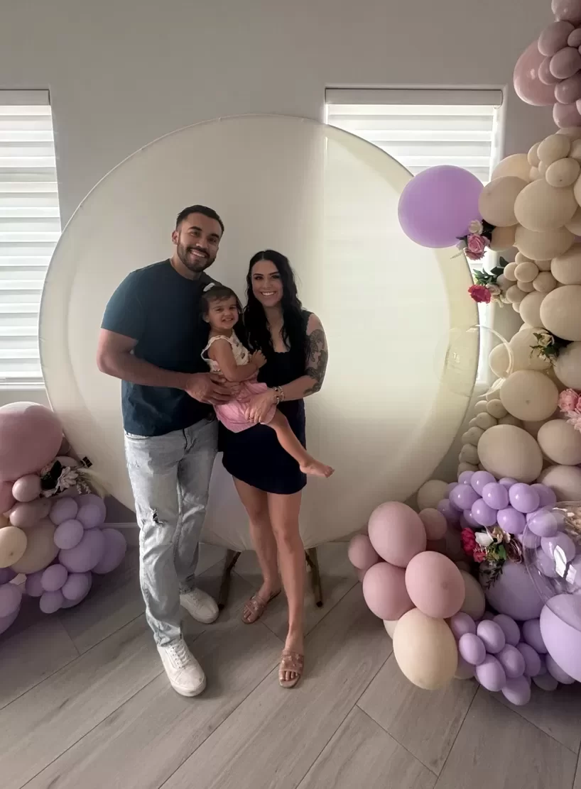 President of the Freedom Financial - "Jordan Capt" with his family