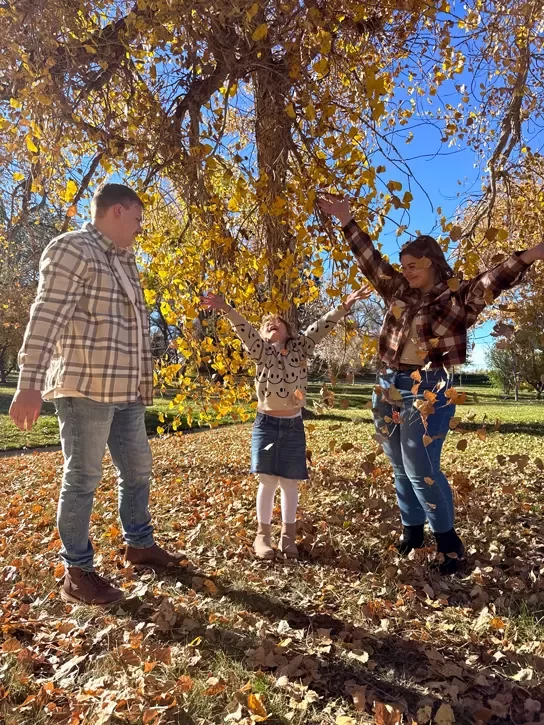 President of the Freedom Financial - "Jordan Capt" with his family
