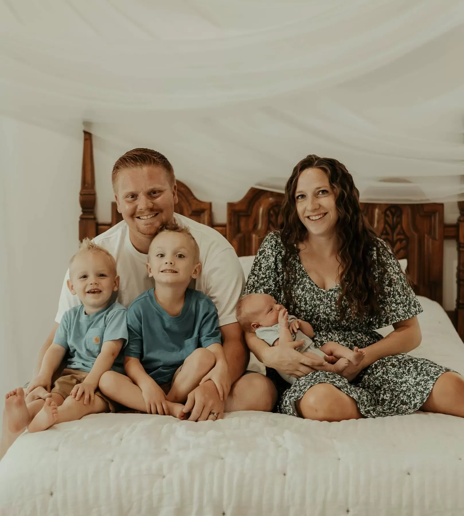 President of the Freedom Financial - "Jordan Capt" with his family