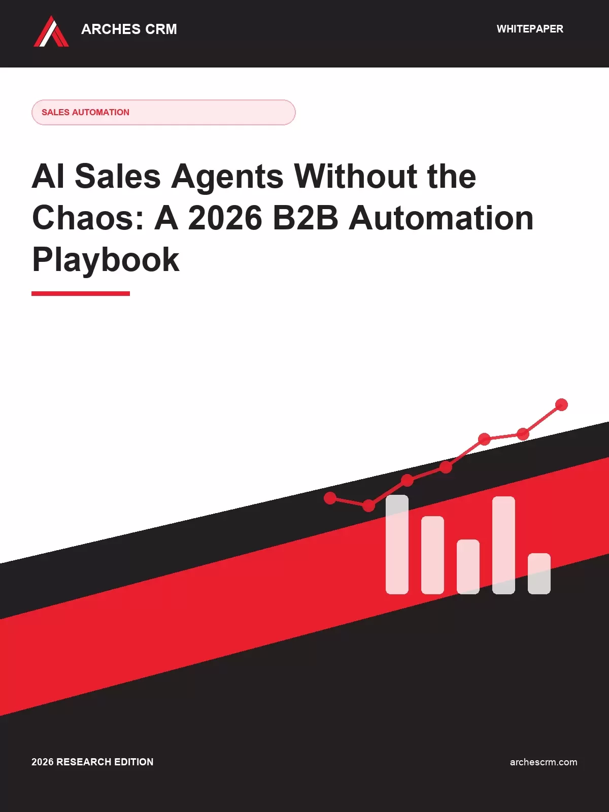 Cover of AI Sales Agents Without the Chaos: A 2026 B2B Automation Playbook