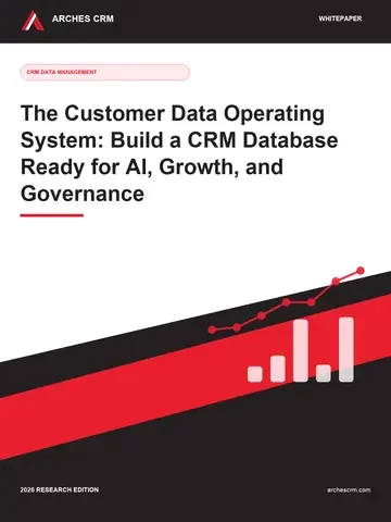 Cover of The Customer Data Operating System: Build a CRM Database Ready for AI, Growth, and Governance
