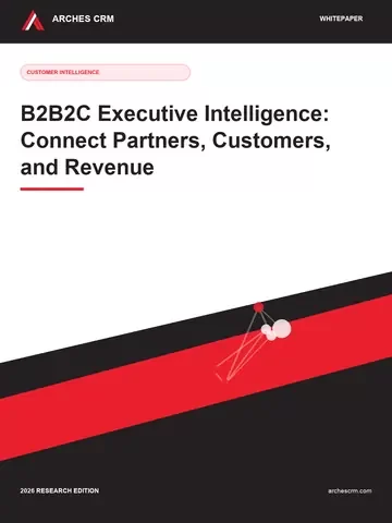 Cover of B2B2C Executive Intelligence: Connect Partners, Customers, and Revenue