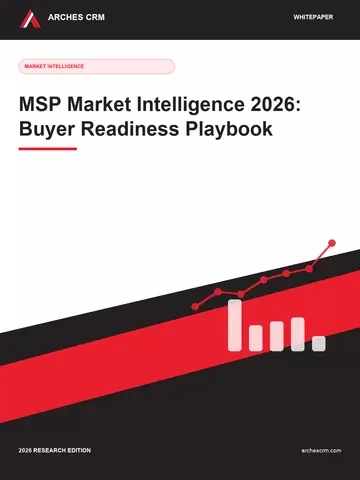 Cover of MSP Market Intelligence 2026: Buyer Readiness Playbook