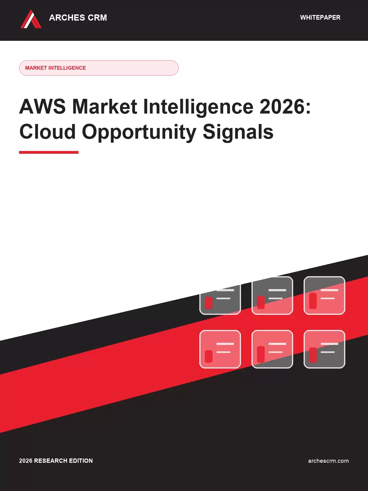 Cover of AWS Market Intelligence 2026: Cloud Opportunity Signals