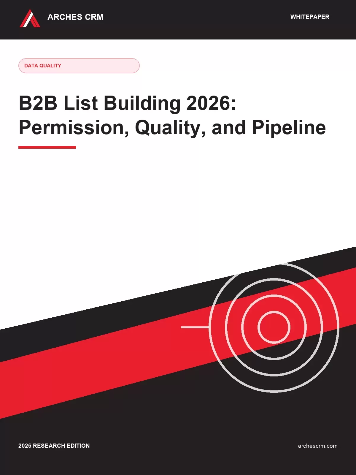Cover of B2B List Building 2026: Permission, Quality, and Pipeline