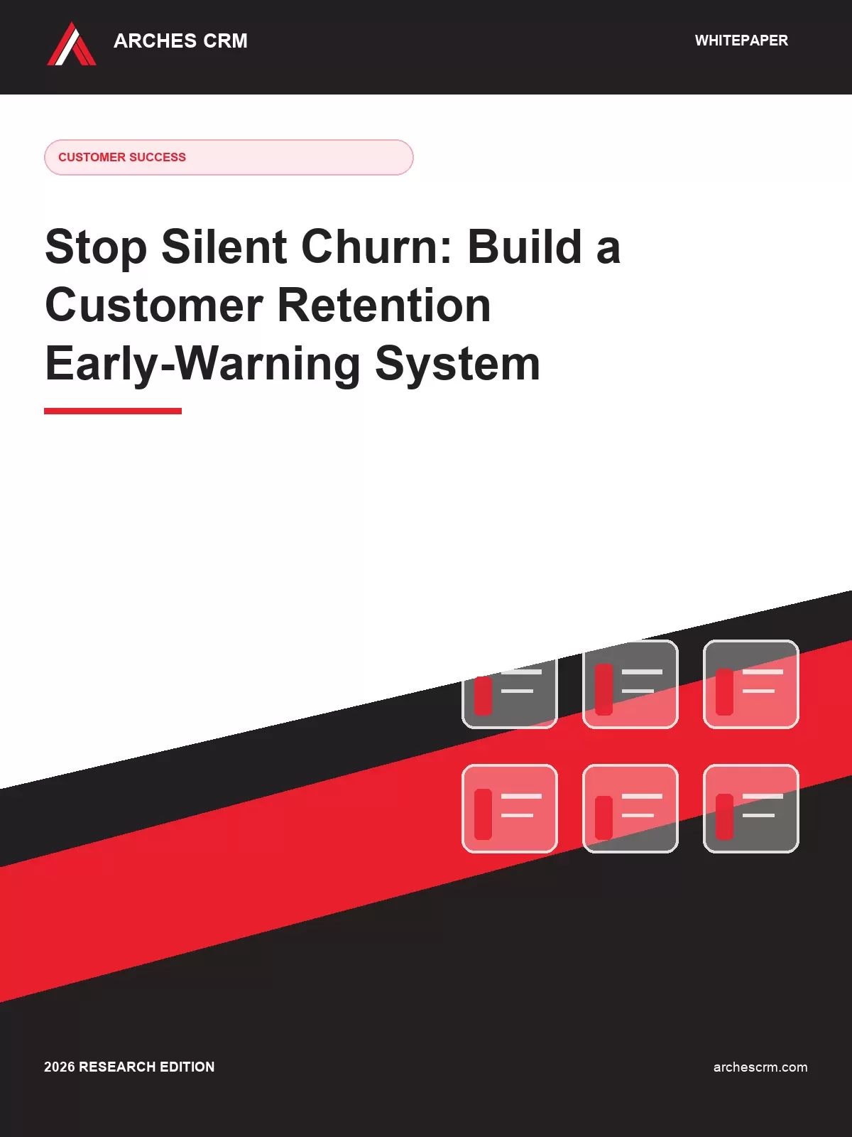 Cover of Stop Silent Churn: Build a Customer Retention Early-Warning System