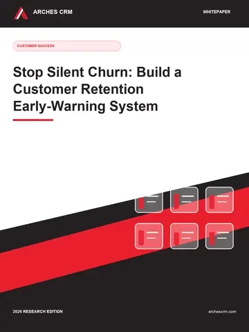 Cover of Stop Silent Churn: Build a Customer Retention Early-Warning System
