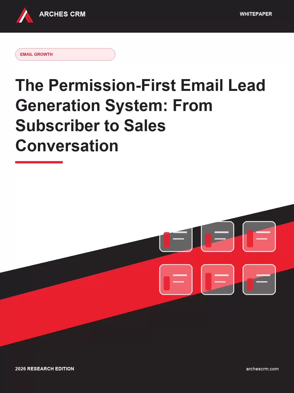 Cover of The Permission-First Email Lead Generation System: From Subscriber to Sales Conversation