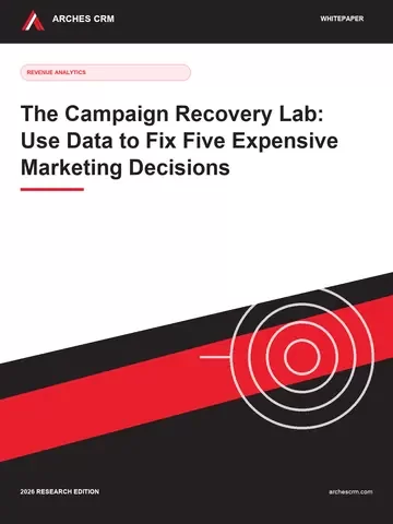 Cover of The Campaign Recovery Lab: Use Data to Fix Five Expensive Marketing Decisions