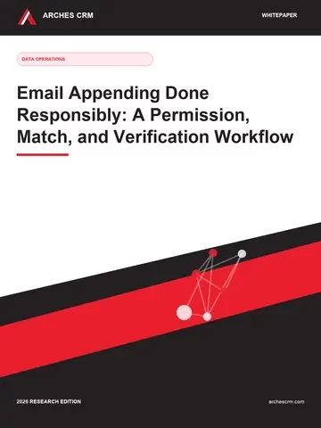 Cover of Email Appending Done Responsibly: A Permission, Match, and Verification Workflow
