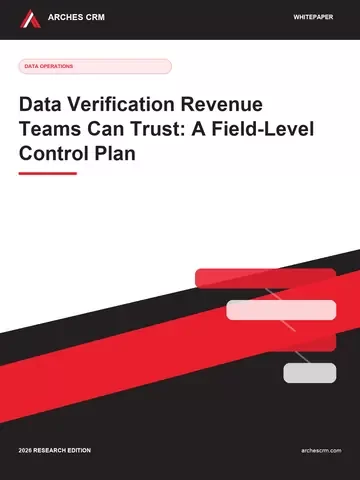 Cover of Data Verification Revenue Teams Can Trust: A Field-Level Control Plan