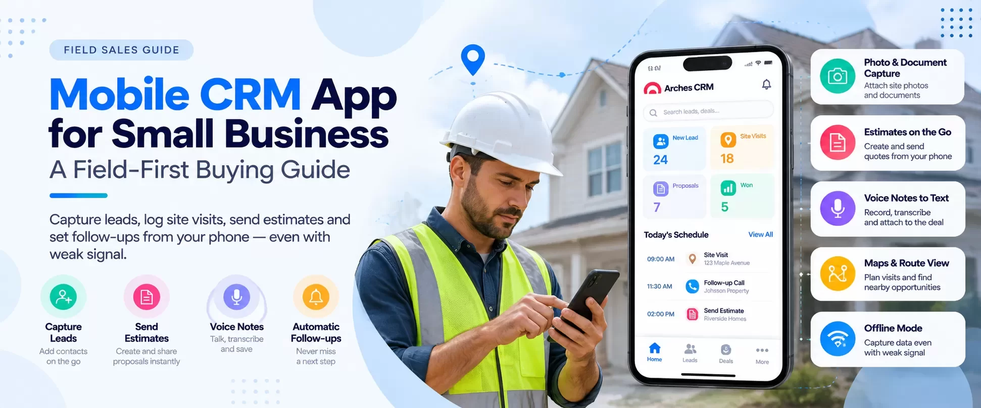 Mobile CRM App for Small Business: A Field-First Buying Guide