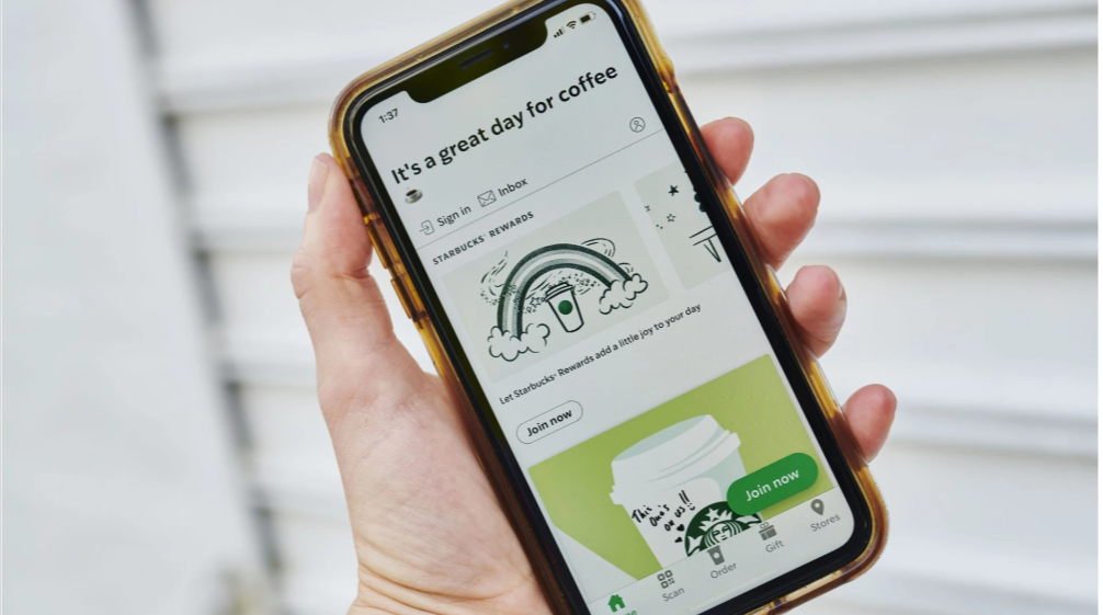 Starbuck's mobile app
