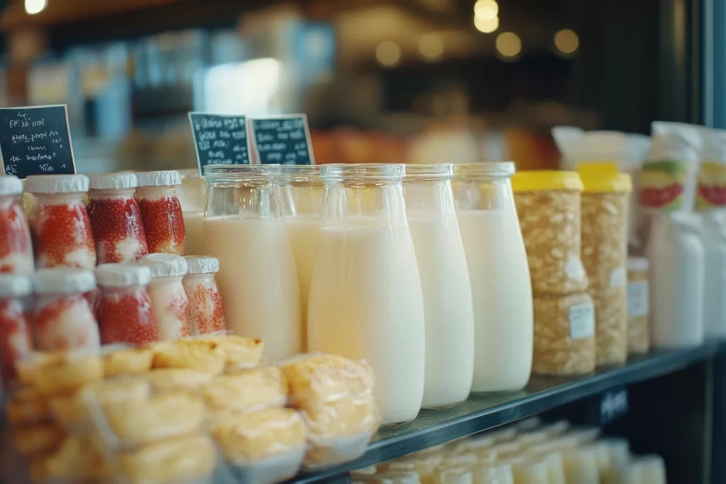 Milk and sweet products