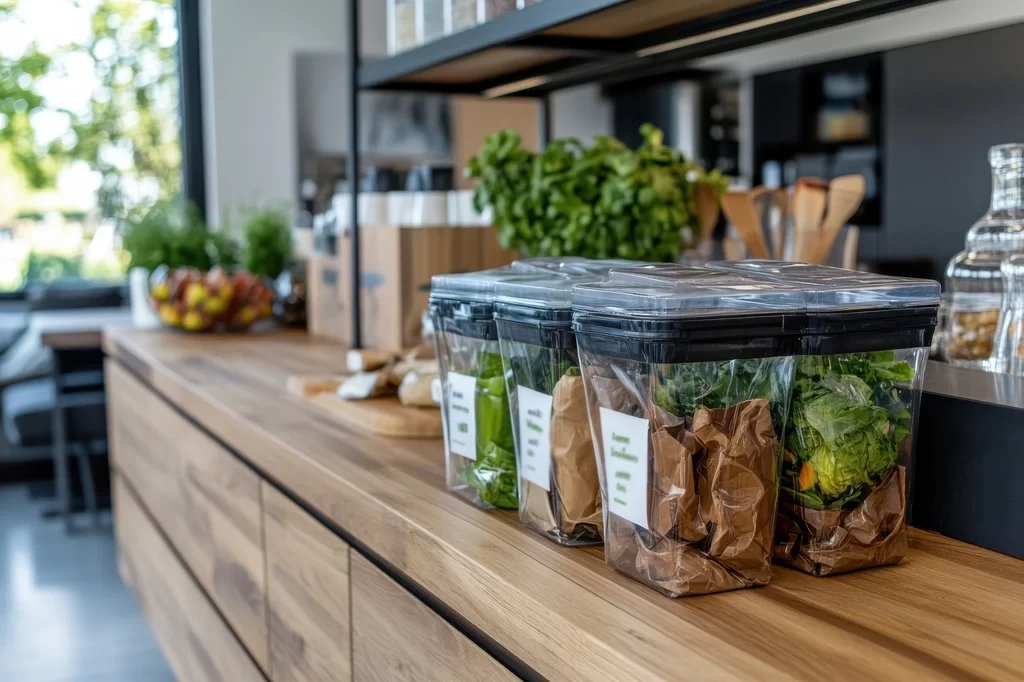Kitchen ingredient containers