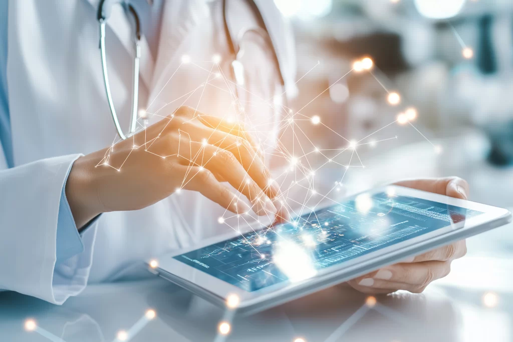 Person seeing a sports medicine and recovery platform