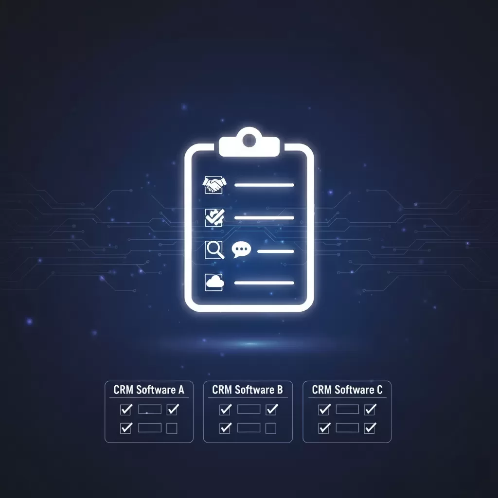 Checklist for choosing crm