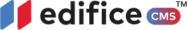 Edifice CMS Header logo