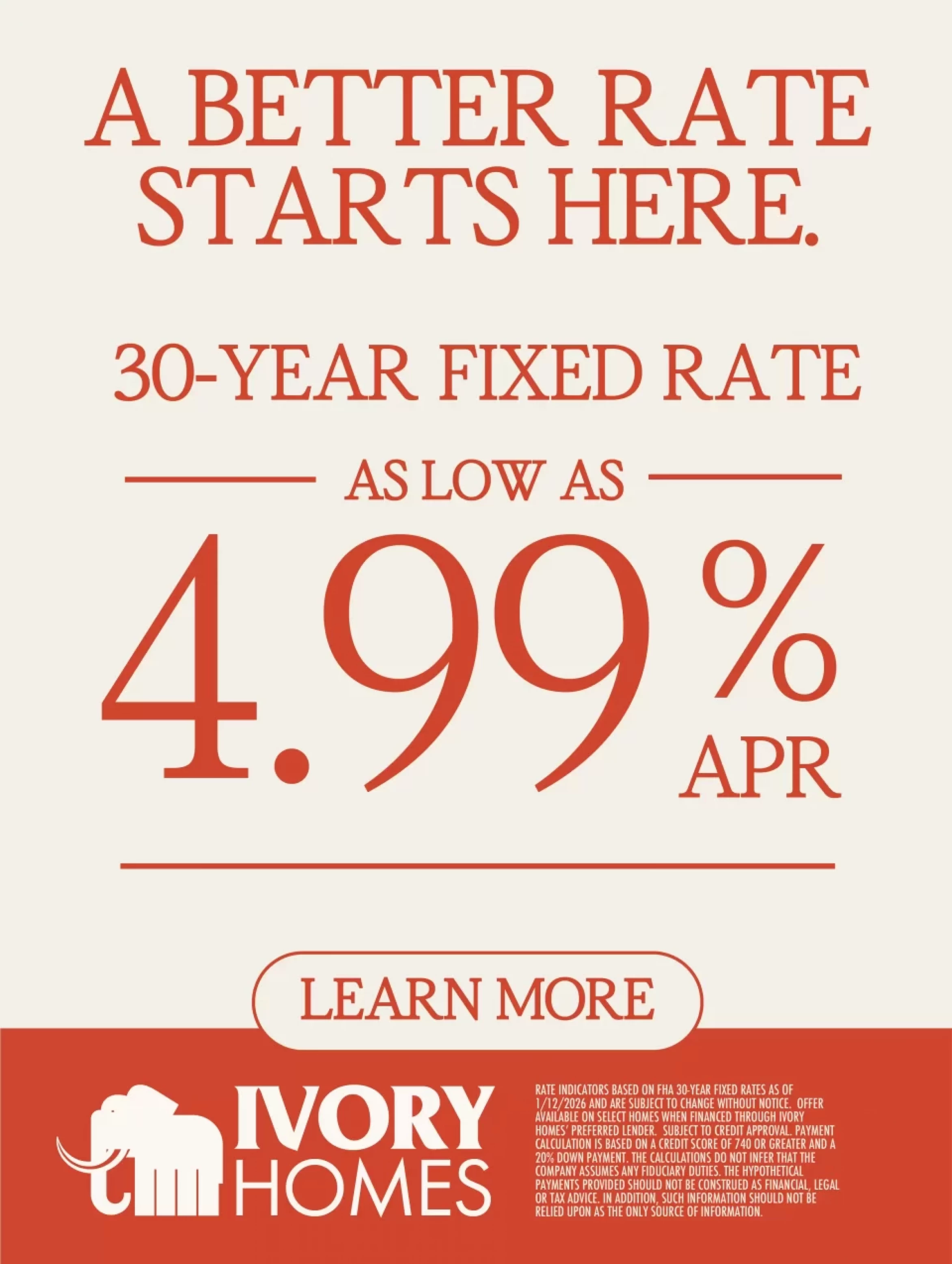 4.99% Rates Campaign