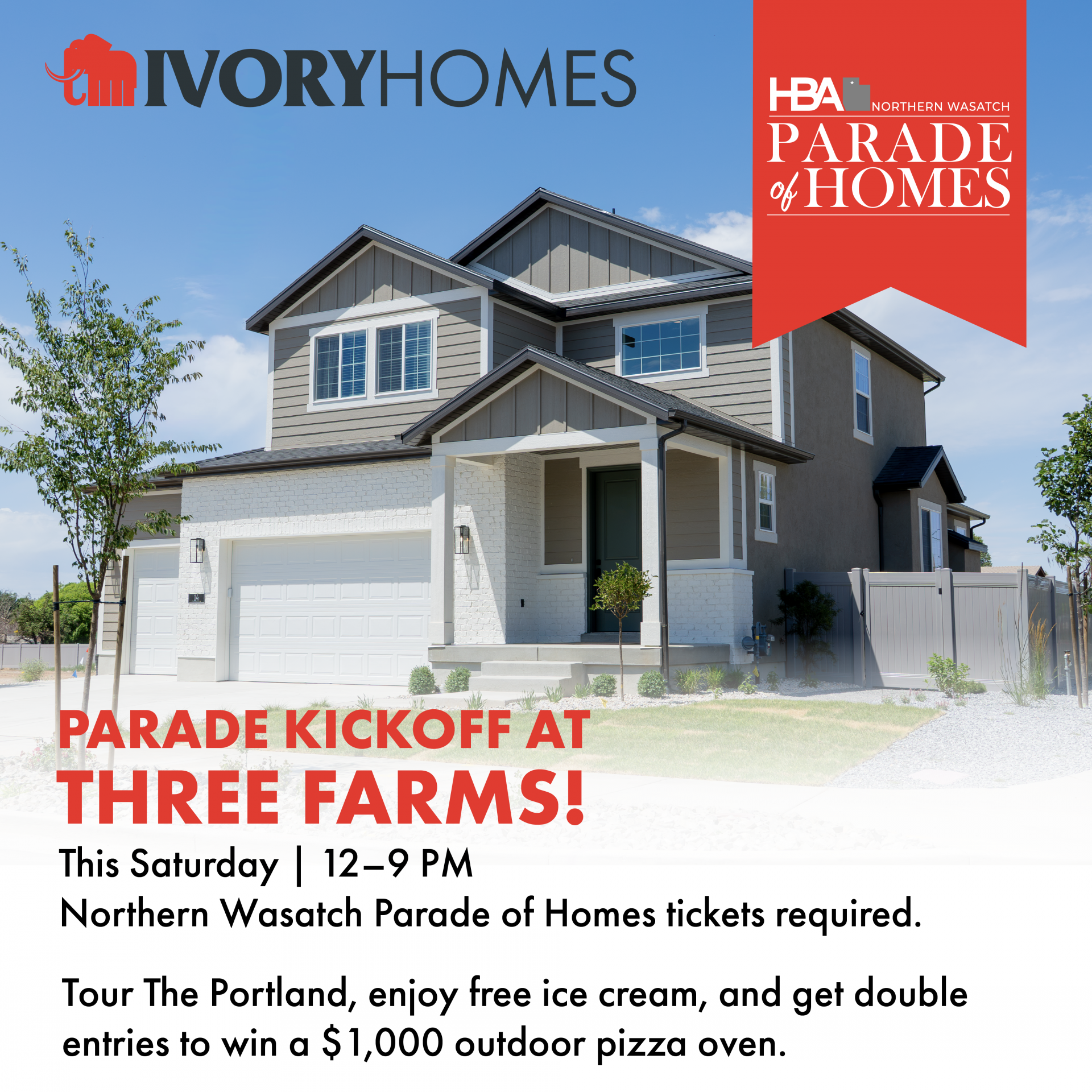 Parade of Homes Kickoff at Three Farms by Ivory Homes