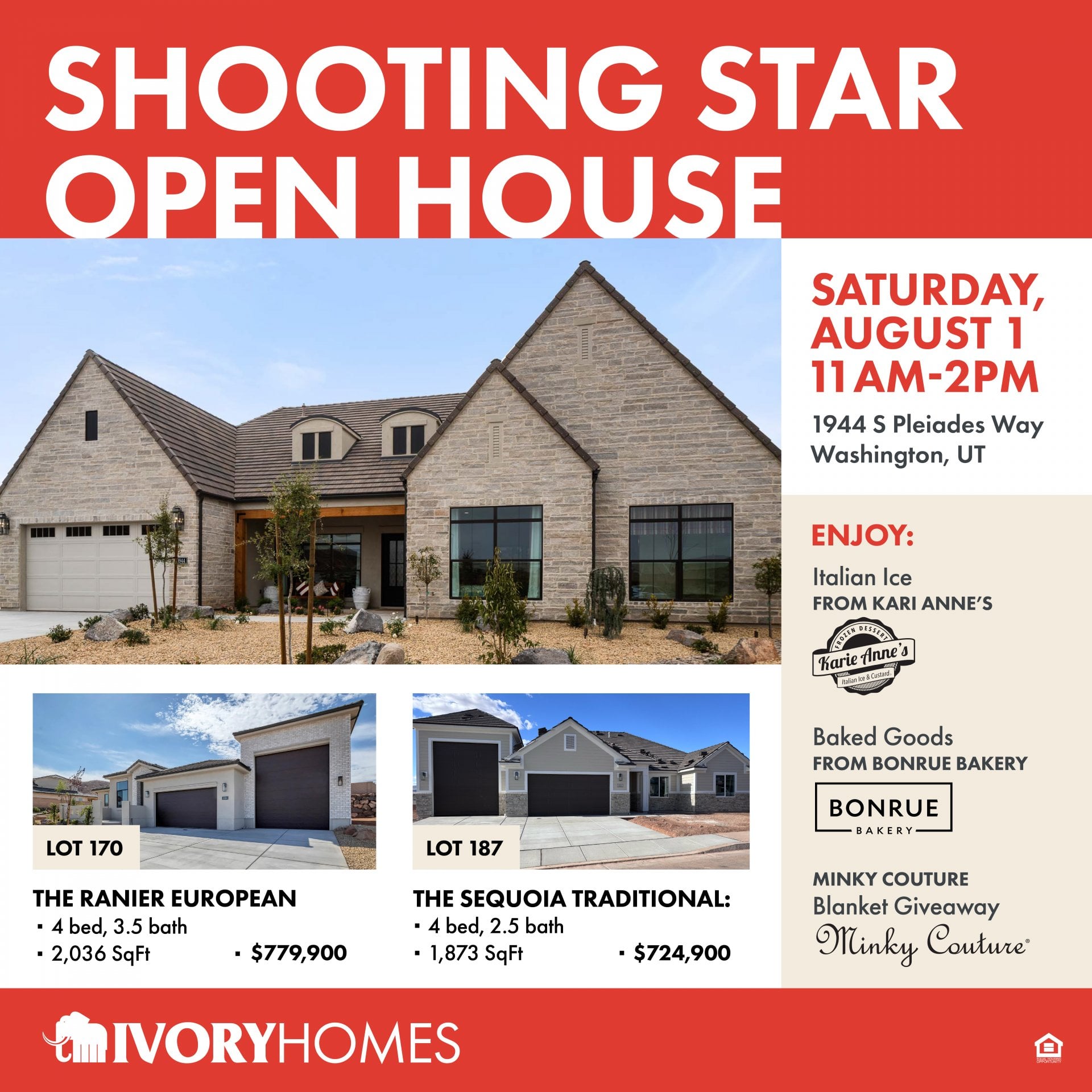 Shooting Star Open House Event