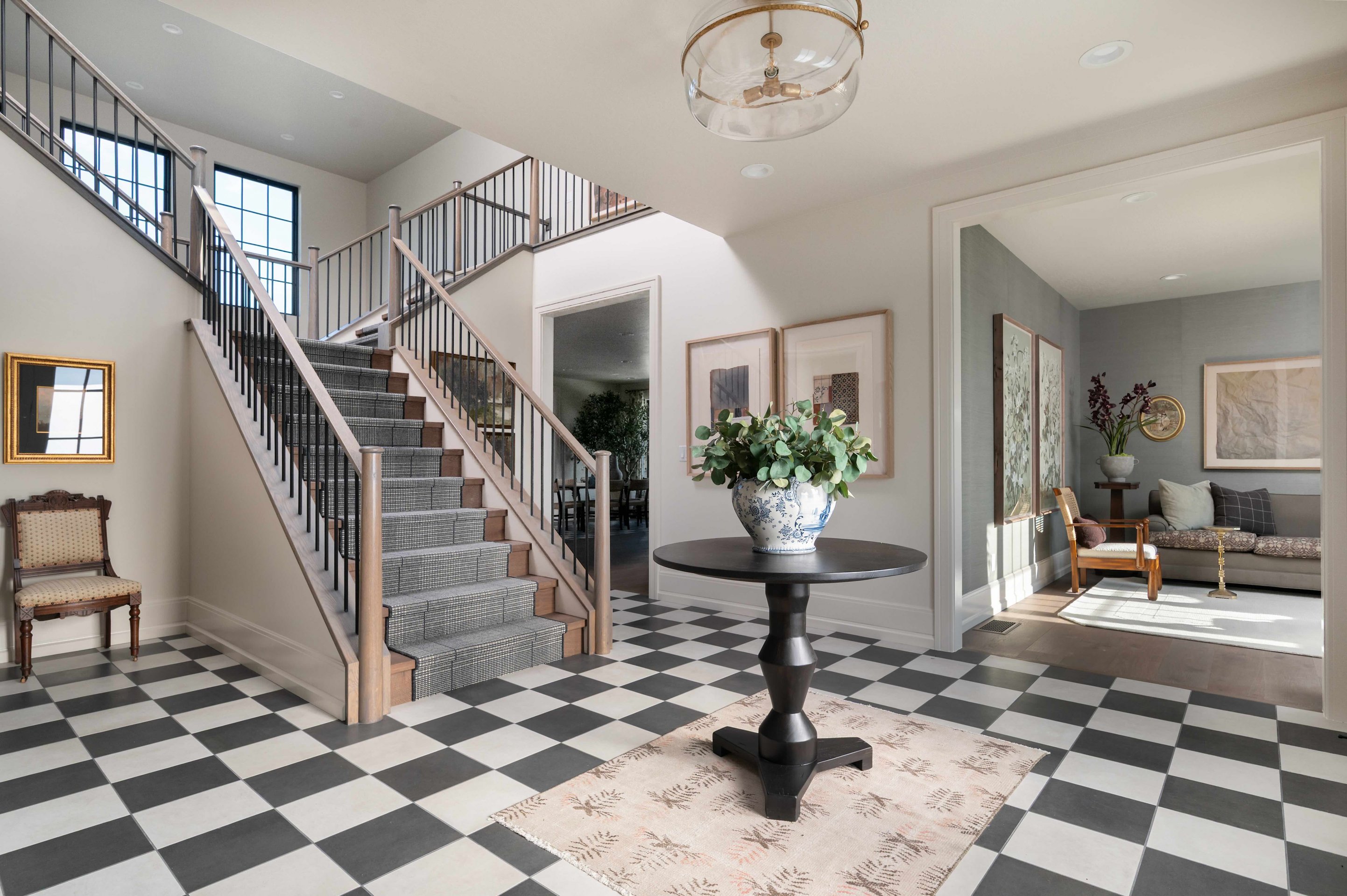 Entryway inside the Garfield Traditional model home