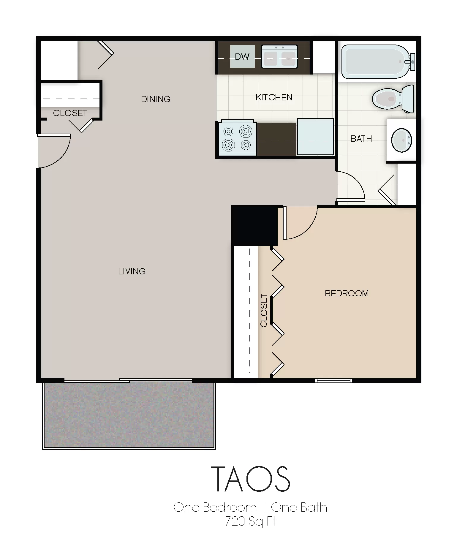 VIA A1 floor plan