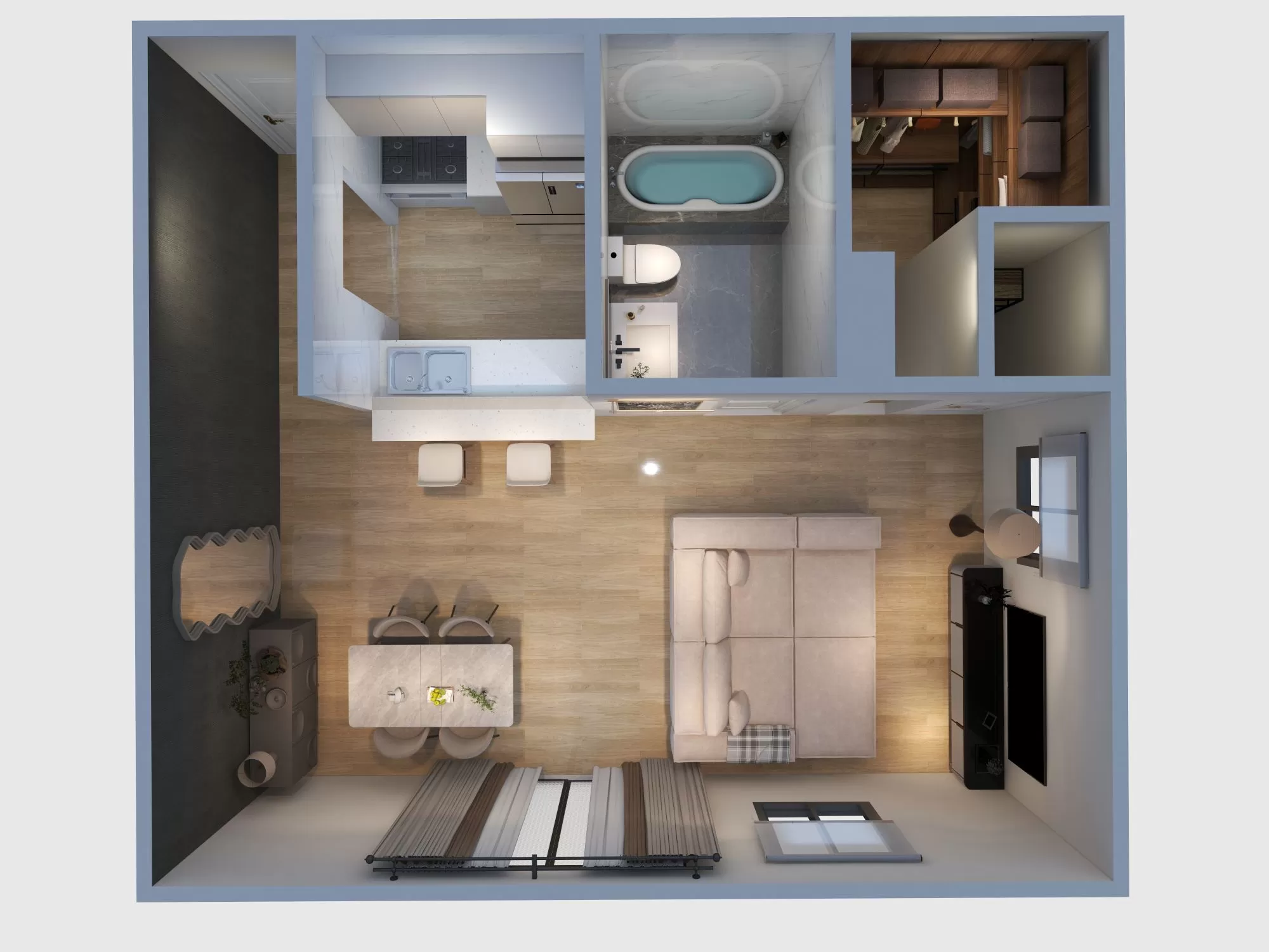 VIA S1-TC floor plan
