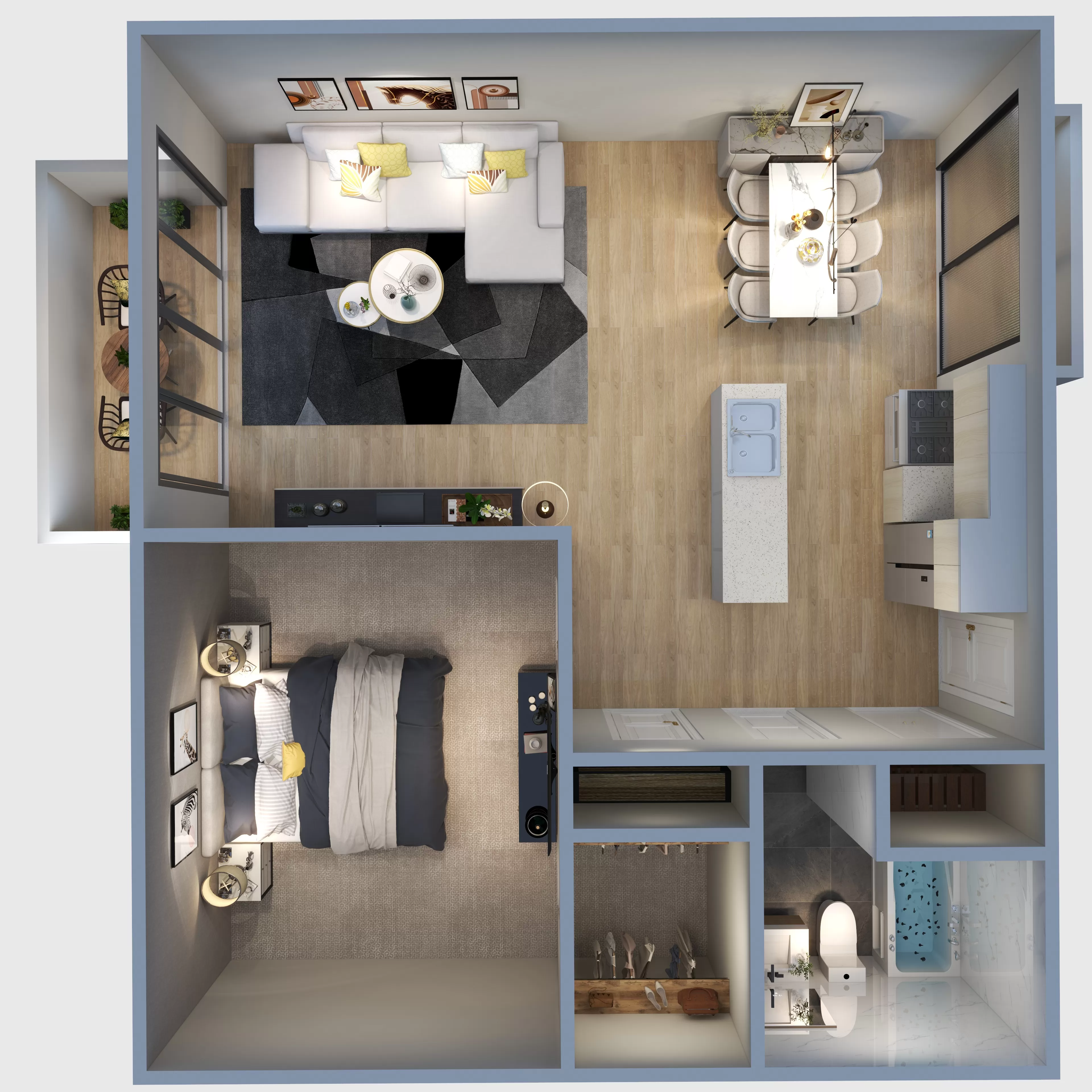 Mont 44 A1 floor plan