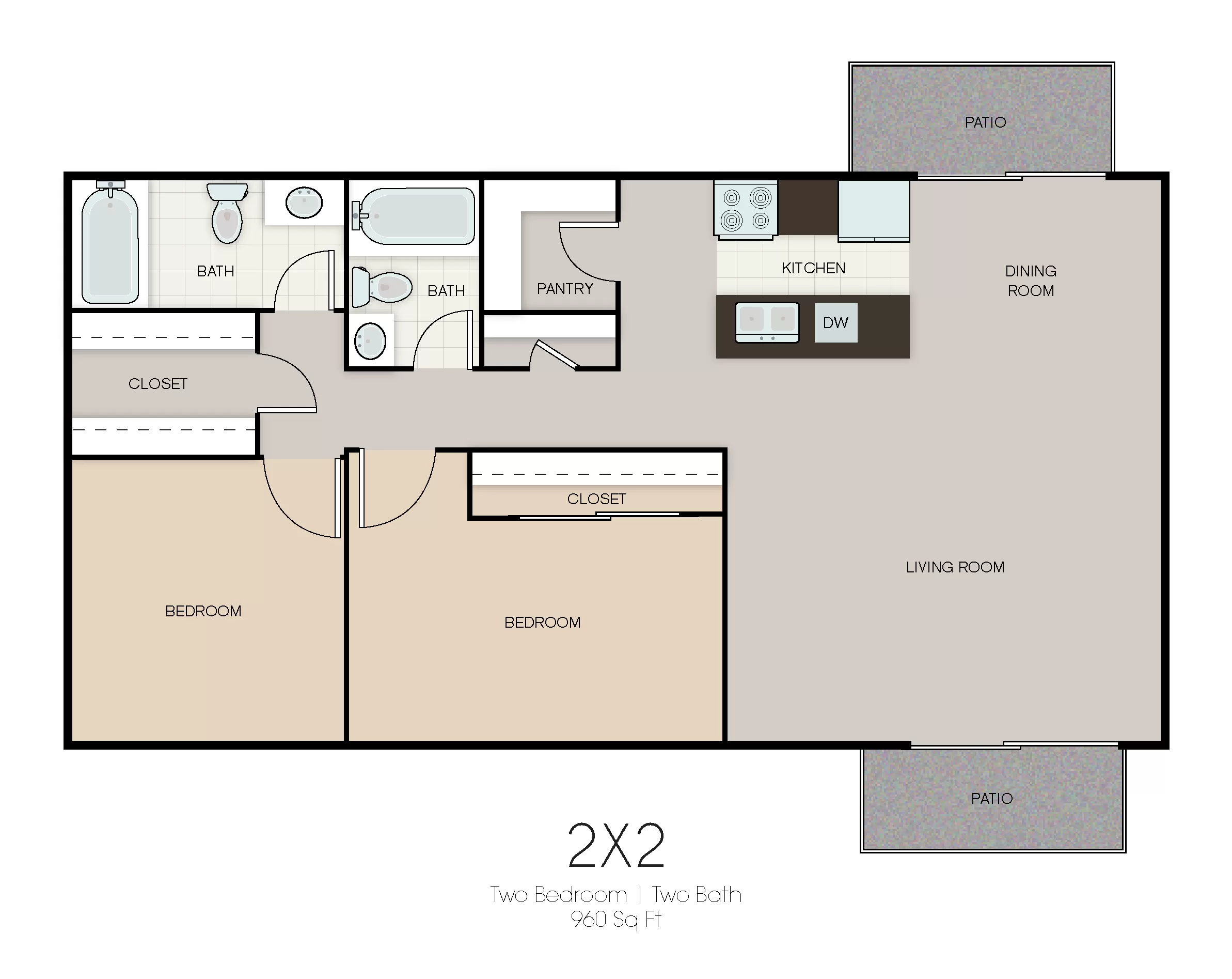 Mont 44 B2 floor plan