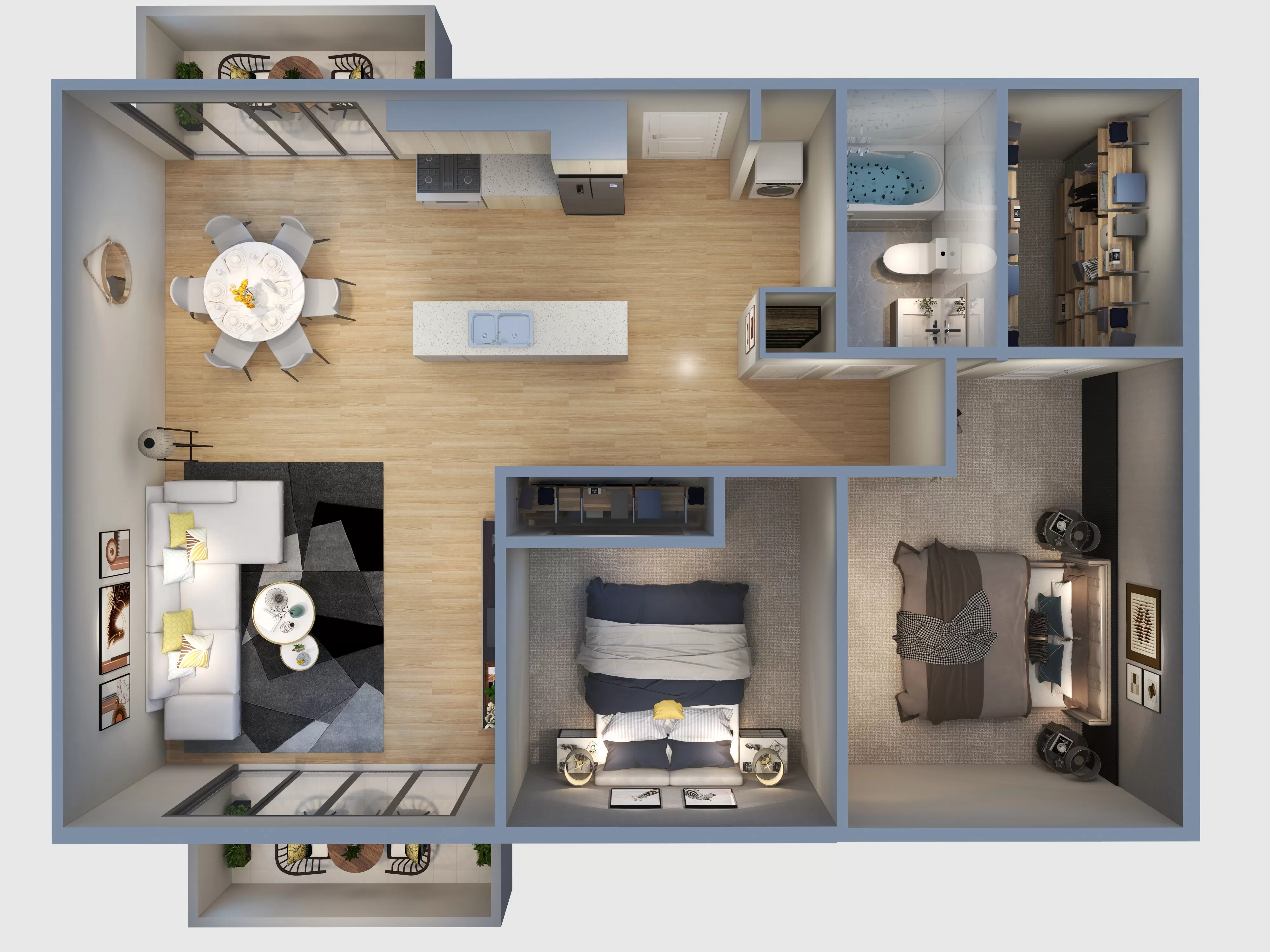 Mont 44 B1 floor plan