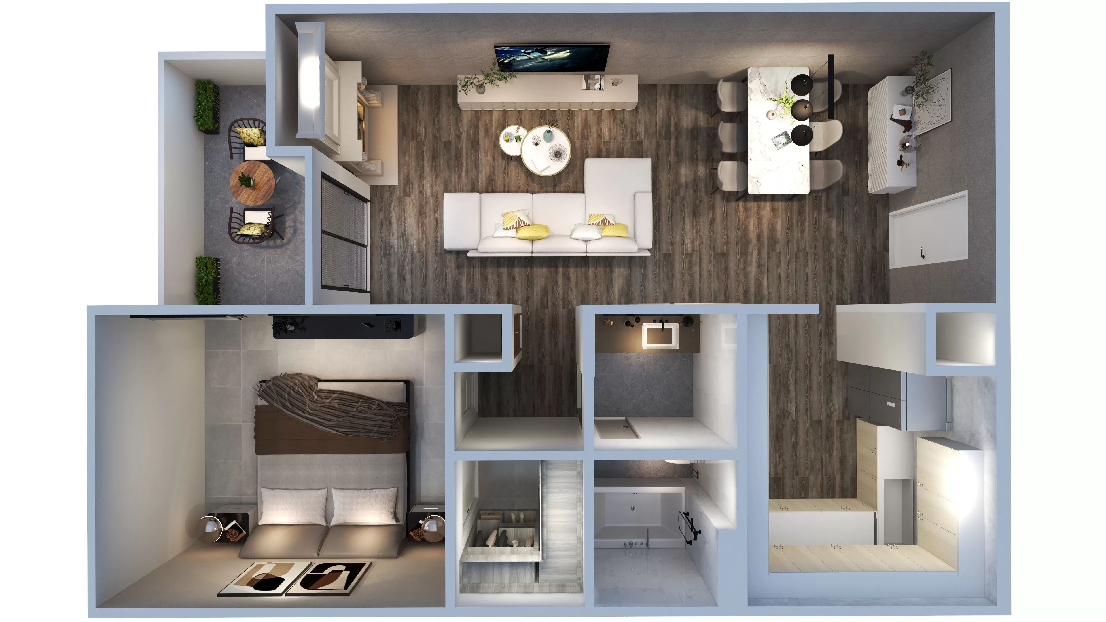 Canyon Crest A1 floor plan