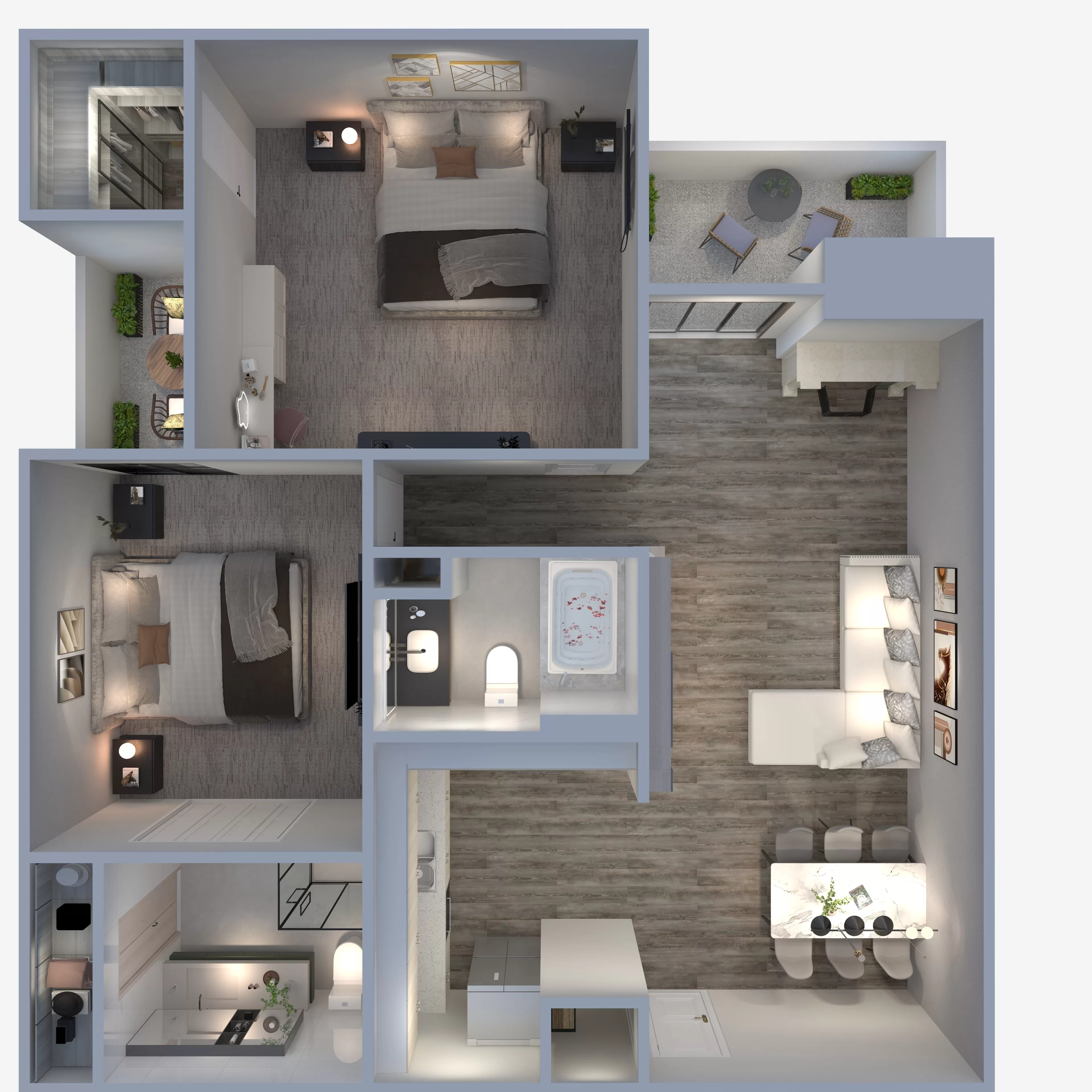 Canyon Crest B2a floor plan